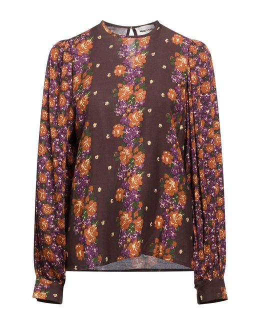 Antik Batik Brown Top Viscose