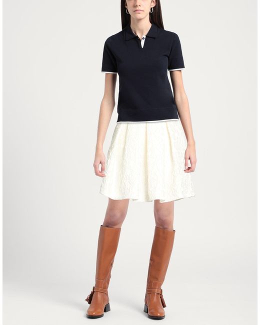 Lunatica Milano White Mini Skirt