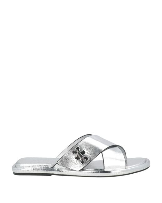 Tory Burch White Sandals