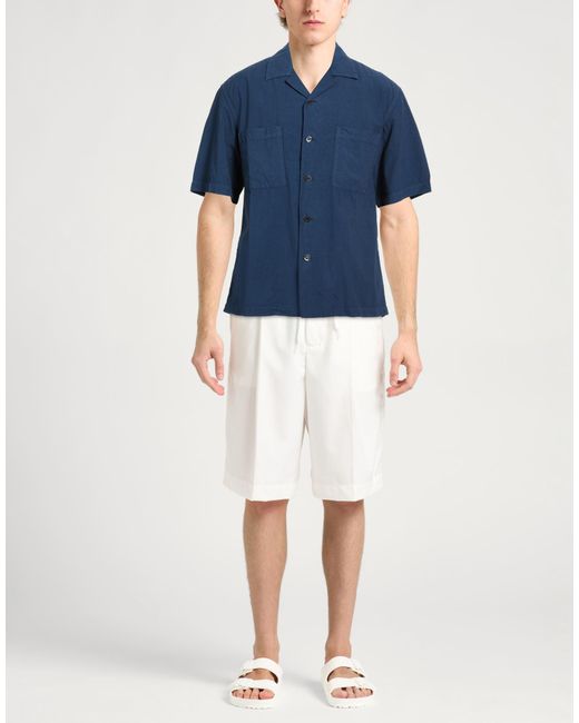 Barena Blue Shirts for men
