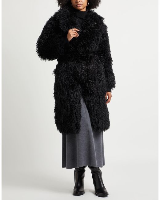 No Secrets Black Shearling & Teddy
