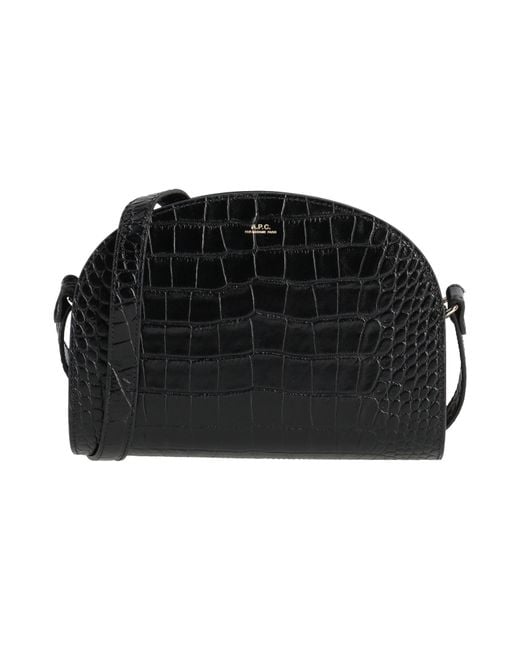 A.P.C. Black Cross-Body Bag