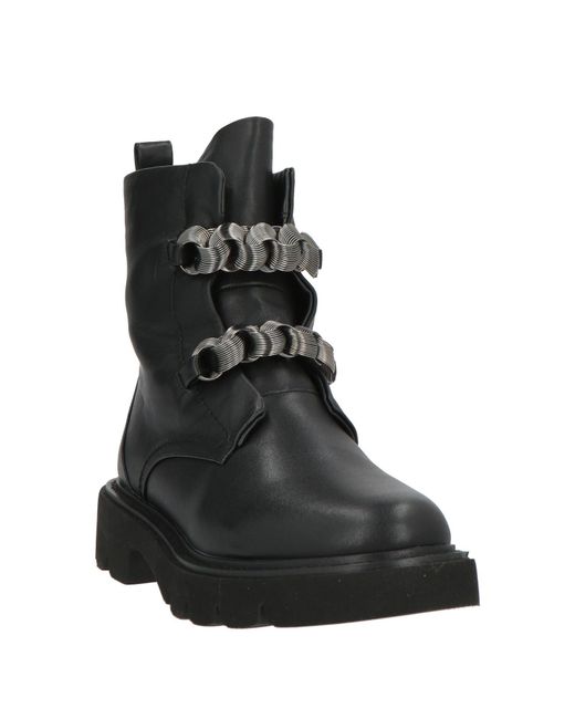 Luciano Barachini Black Ankle Boots