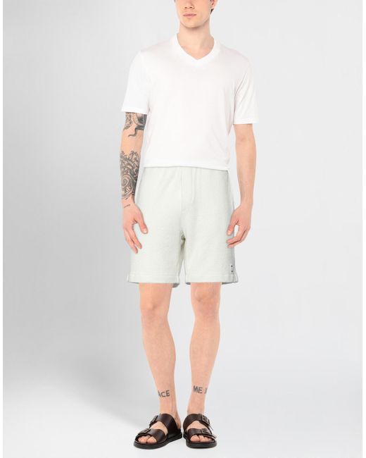 Grifoni White Shorts & Bermuda Shorts for men
