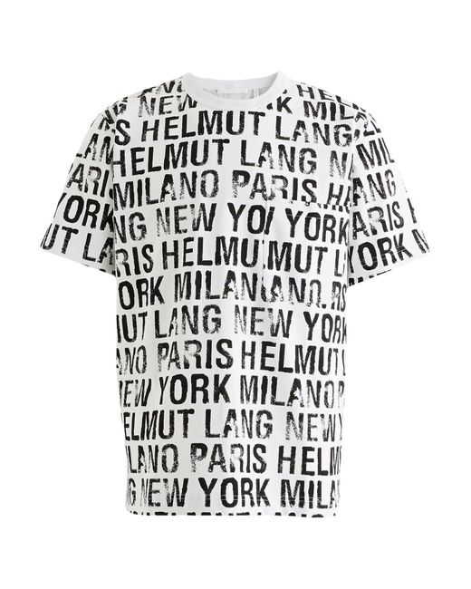 Helmut Lang White T-shirt for men