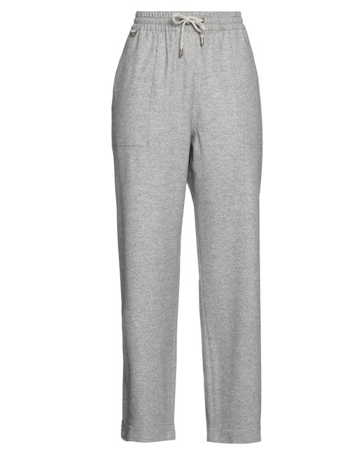 Pantalone di Agnona in Gray