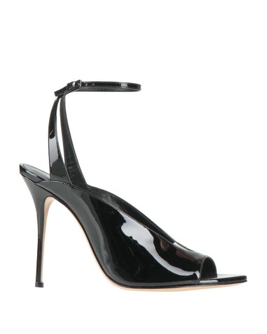Casadei Black Sandals Leather