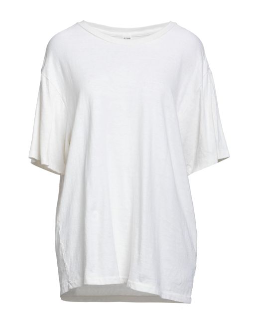 Re/done X Hanes White T-shirt