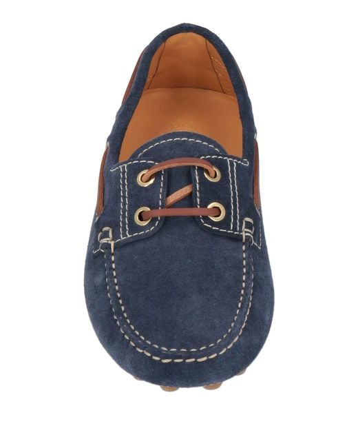 Tod's Blue Loafers