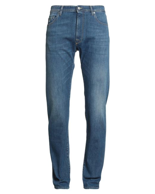 Brooksfield Blue Jeans Cotton, Elastomultiester, Elastane for men