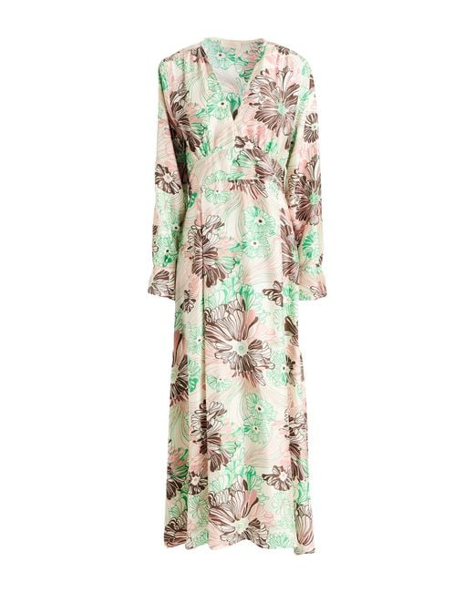 Momoní White Maxi Dress Silk