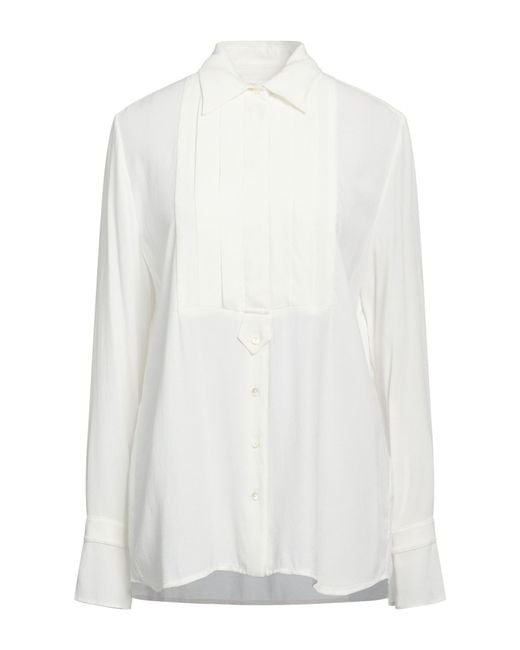 Ines De La Fressange Paris White Top Polyester