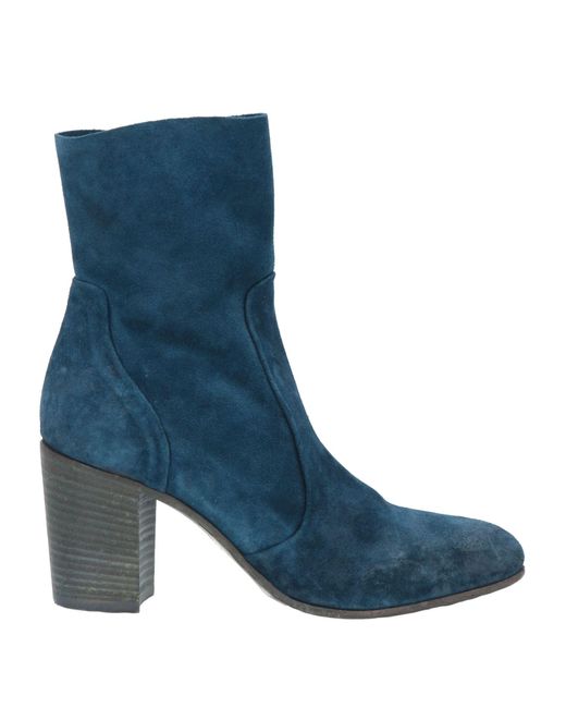 Strategia Blue Ankle Boots