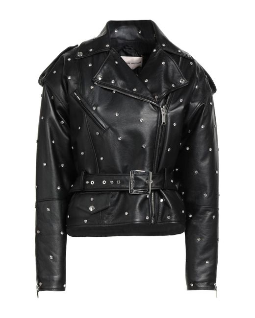 Alexandre Vauthier Black Jacket Lambskin