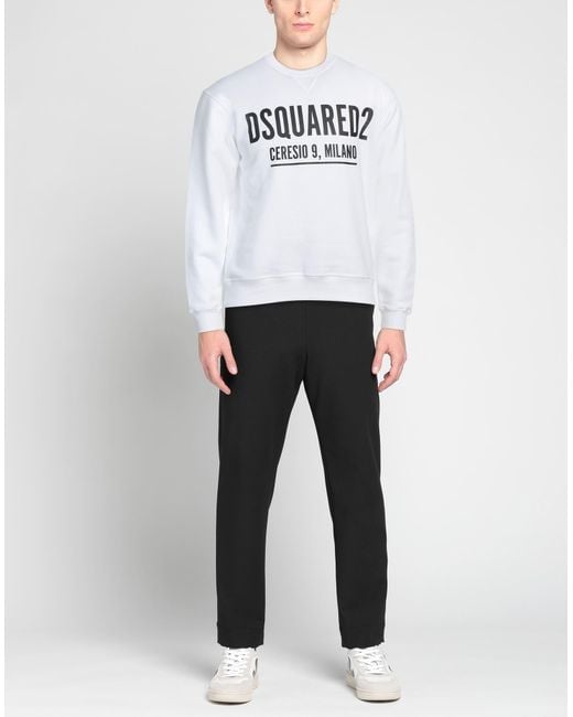 DSquared² White Sweatshirt for men