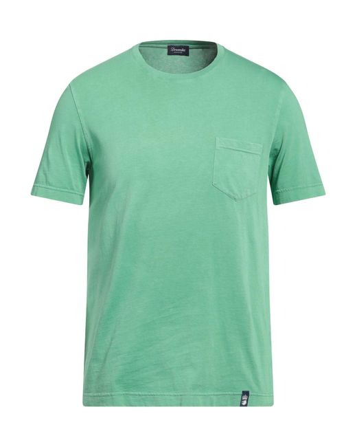 Drumohr Green T-shirt for men