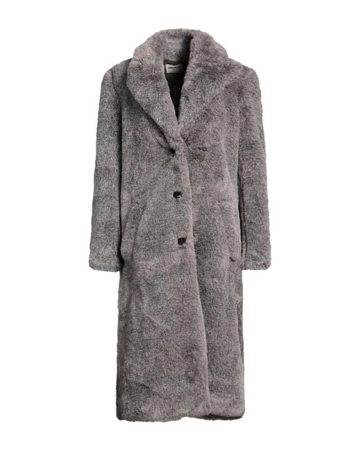Zadig & Voltaire Gray Shearling & Teddy