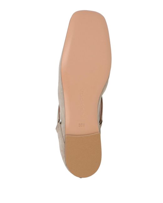A.Bocca Gray Ballet Flats