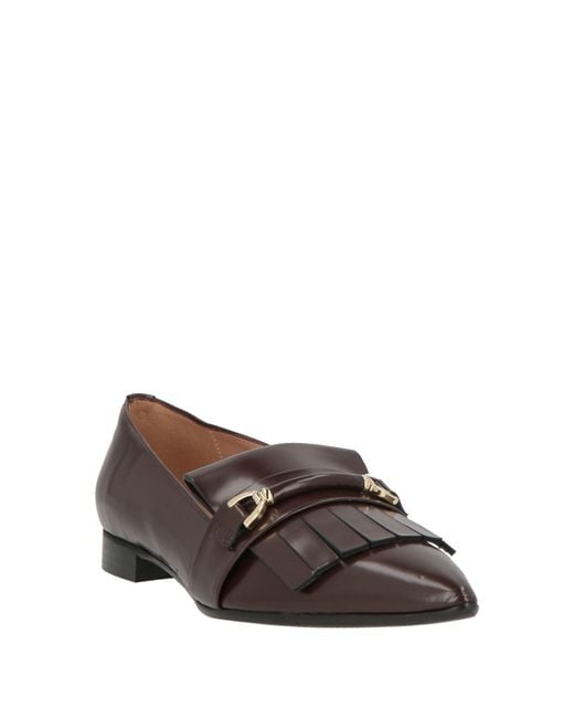Status Brown Loafers Leather