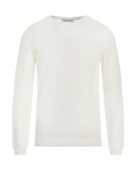 Pullover Gran Sasso de hombre de color White
