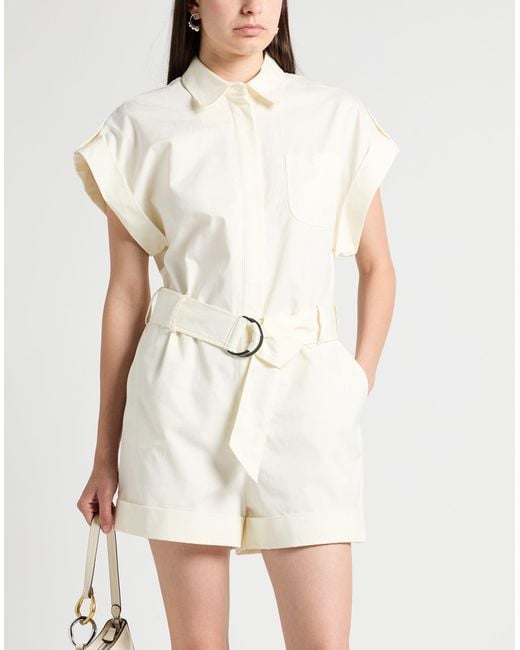 Emporio Armani White Playsuit