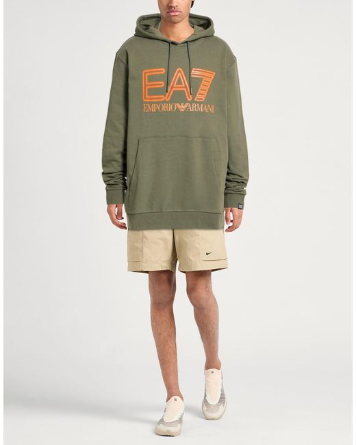Sudadera EA7 de hombre de color Green