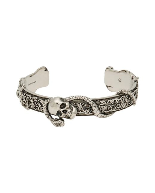 McQueen Metallic Bracelet Metal