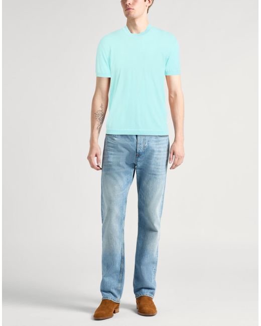 Emporio Armani Blue Sweater for men