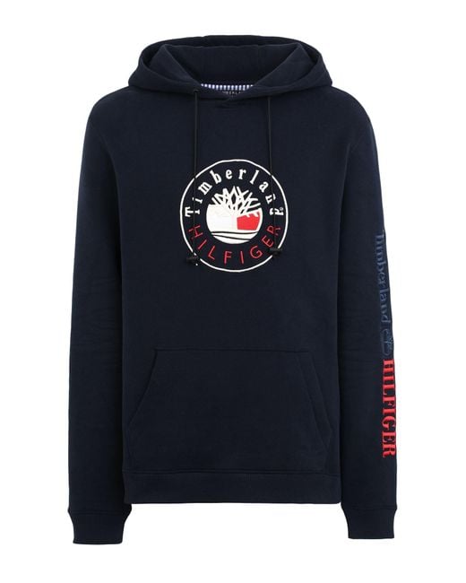 TOMMY HILFIGER x TIMBERLAND Blue Sweatshirt for men