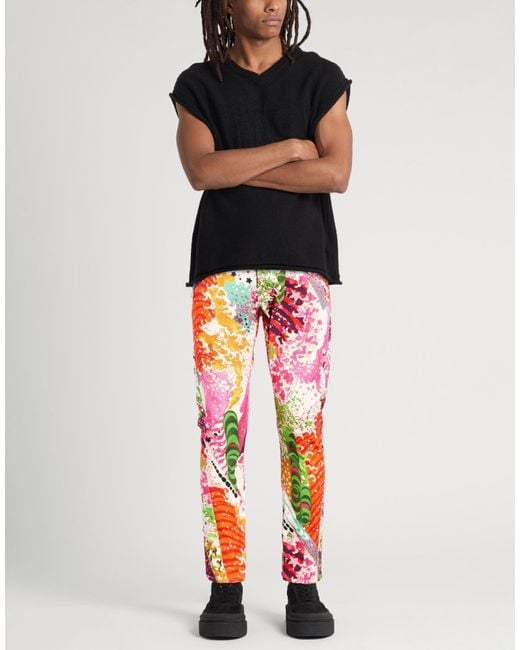 DSquared² Pink Jeans Cotton, Elastane for men