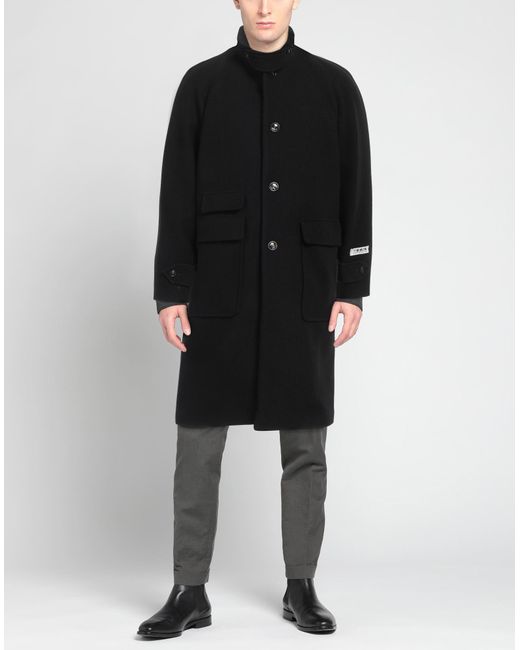 Berna Black Coat for men