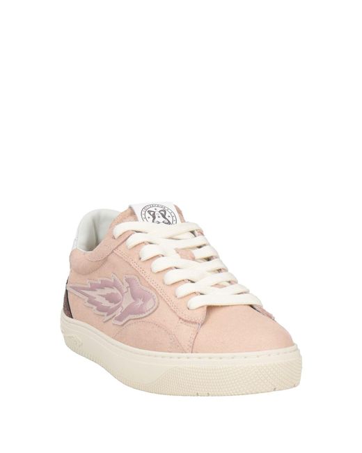 ENTERPRISE JAPAN Pink Sneakers Leather for men