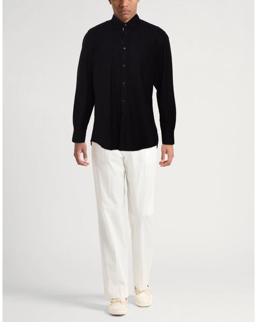 Paul & Shark Blue Shirt Cotton for men