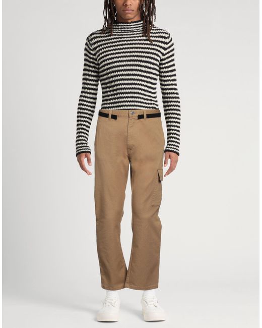 N°21 Natural Camel Pants Cotton, Elastane for men