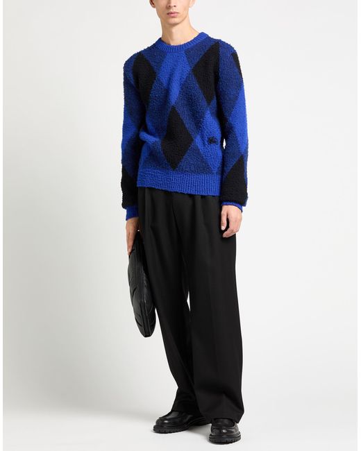 Burberry Blue Sweater Wool for men