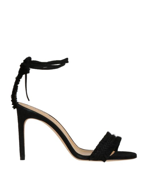 Giannico Black Sandals