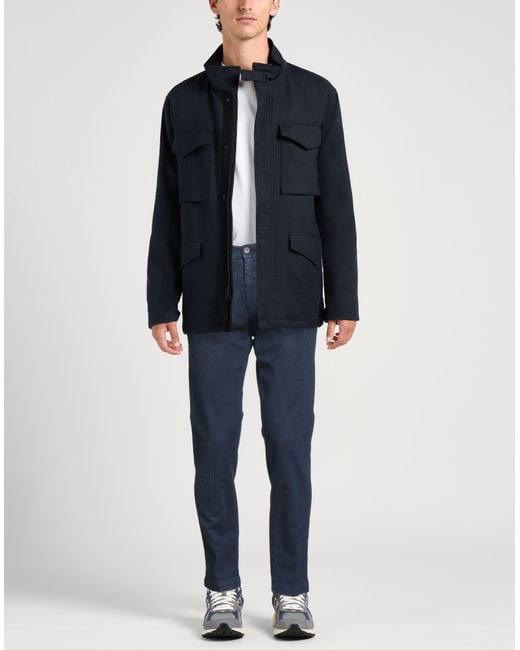 Liu Jo Blue Pants Cotton, Elastane for men