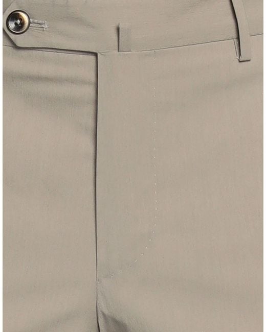 PT Torino Gray Pants Cotton, Polyamide, Elastane for men