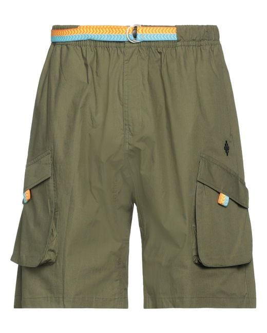 Marcelo Burlon Green Shorts & Bermuda Shorts for men