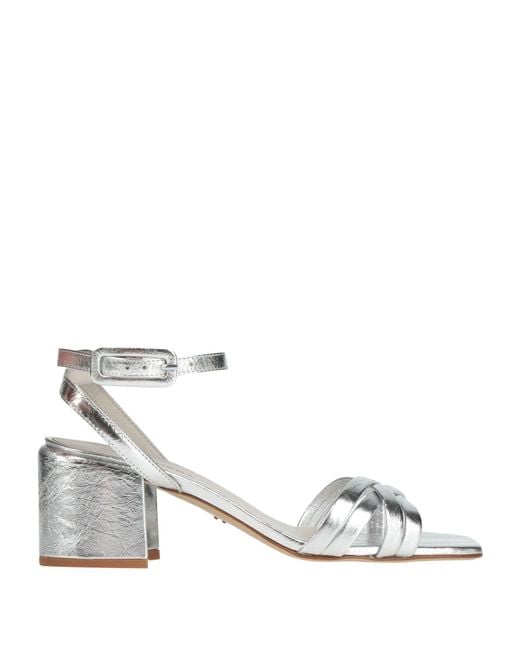 Halmanera White Sandals Leather