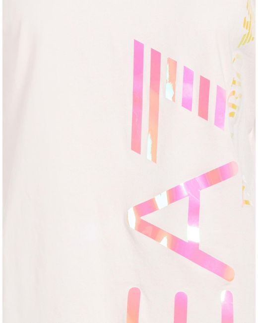 EA7 Pink T-Shirts