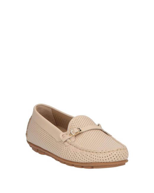 Baldinini Natural Loafers Calfskin