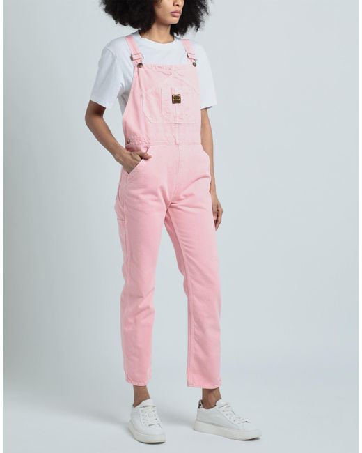 Washington DEE-CEE U.S.A. Pink Dungarees