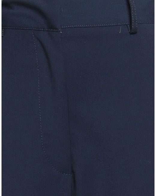 MARSĒM Blue Pants Polyester, Viscose, Elastane