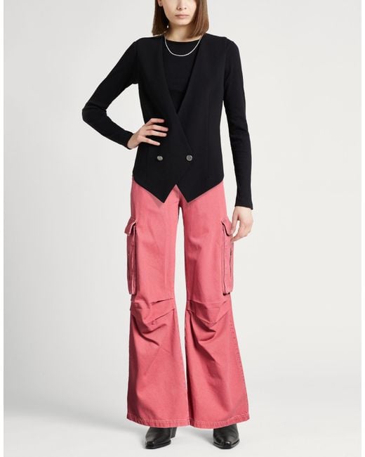 Semicouture Pink Jeans Cotton