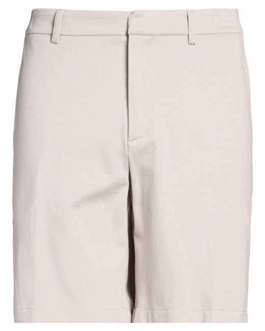 Alpha Studio Natural Light Shorts & Bermuda Shorts Viscose, Polyamide, Elastane for men