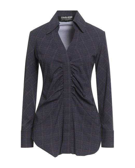 La Petite Robe Di Chiara Boni Blue Poloshirt