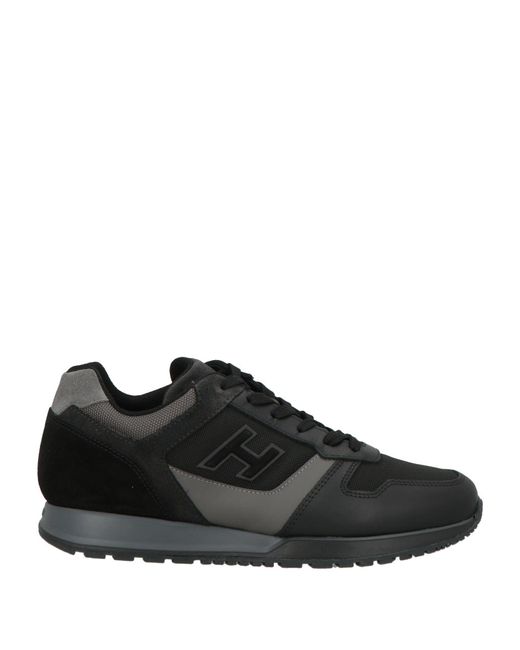 Hogan Black Sneakers for men