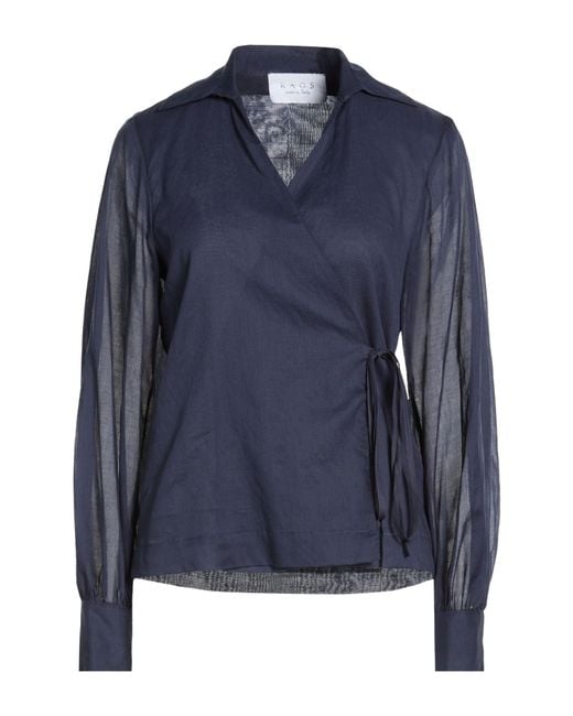 Kaos Blue Tops