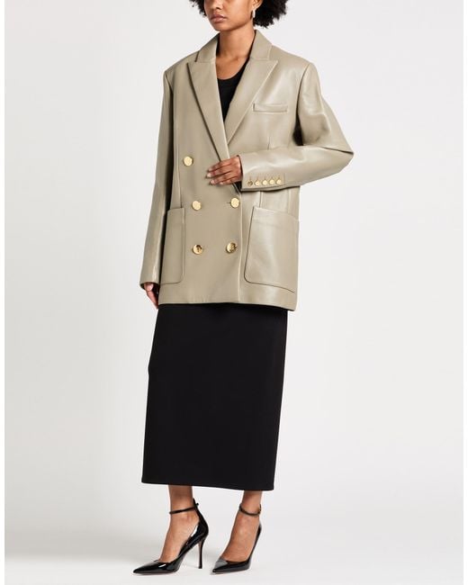 Blazer Balmain en coloris Natural